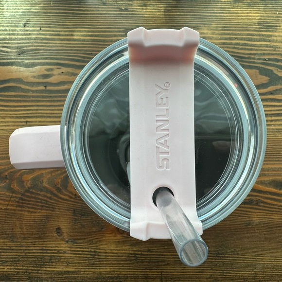 NEW Engraved Stanley Quencher 40 oz Cup w Handle Big Sister Petal Pink - Picture 2 of 4